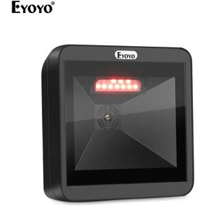 Eyoyo-Scanner de codes-barres de bureau OJ  mains libres  filaire  USB  grand lecteur de