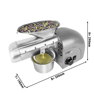 GGM Gastro - Presse a huile electrique - Gris - 1,8 kW Or