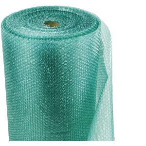 Enveloppebulle - Lot de 6 Rouleaux de film bulle d'air recycle largeur 100 cm x longueur 50 mes - gamme Air'Roll green de la marque - Publicité