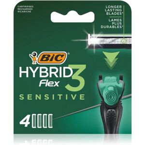 BIC FLEX3 Hybrid Sensitive lames de rechange 4 pcs - Publicité