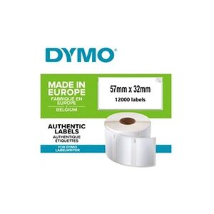 Dymo LabelWriter Boite de 12 rouleaux de 1000 étiquettes multi-usages - 32mm x 57mm - Publicité