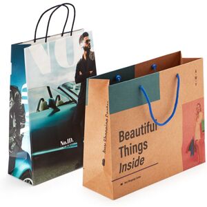 Pixartprinting Sacs En Papier Kraft Impression Sacs Kraft - Publicité