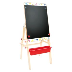 Bino Tableau a dessin enfant a pied multifonction bois 83654