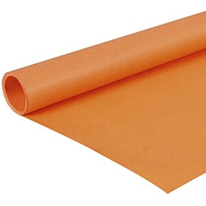 Clairefontaine 95758C Un Rouleau De Kraft Couleur Recyclé Dimensions : 3x0,70m Kraft Recyclé 65g Couleur : Orange Emballage Cadeau, Loisirs Créatifs, DIY, Papier Cadeau, Artisanat - Publicité