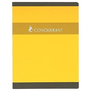 Conquérant Lot de 5 Cahiers de Devoirs 17x22cm Petits Carreaux 96 Pages Agrafées Coloris aléatoires - Publicité