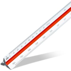 Aristo GeoCollege Règle triangulaire Plastique Blanc 30 cm (Import Allemagne) - Publicité