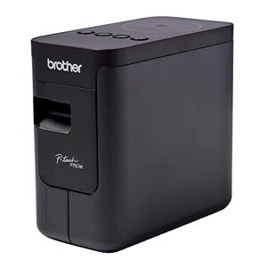 Brother PT-P750W Etiqueteuse Professionnelle Connectable Noir Jusqu'à 24mm Découpe Automatique et demi-coupe NFC Wi-Fi - Publicité