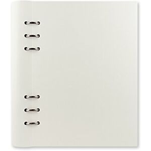 Filofax Clipbook Cahier Blanc Rechargeable A5 - Publicité