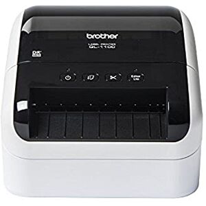 Brother QL-1100C   Etiqueteuse Industrielle   Grands Formats   Connexion USB - Publicité