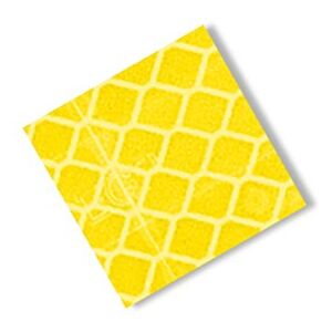 3M Tapecase 3431 2,5 x 2,5 cm -25 Jaune Micro prismatic Tôles Bande réfléchissante Convertis à partir de 3 m 3431, 2,5 x 2,5 cm (lot de 25) - Publicité