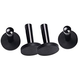 Gebildet 4pcs Super Fort Véhicule Gripper Aimants pour Vinyle Graphique, Voitures Emballage et Crafts Magnet Holder (Noir) - Publicité