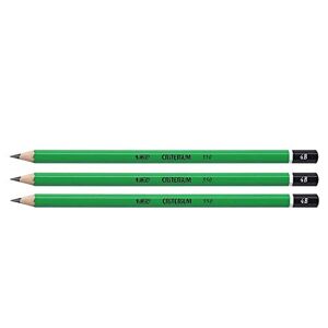 BIC Lot de 3 Crayons graphite Hexagonal Criterium® 550 4B - Publicité