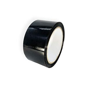 Keephot Ruban adhésif d'emballage noir, Tout usage en polypropylène, 48 mm x 66 m - Publicité