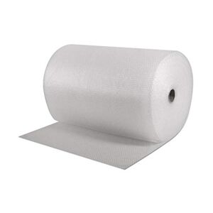 Realpack ® 1 rouleau de papier bulle de petite taille Largeur : 600 mm x 50 m Assez solide et idéal pour les déménagements - Publicité