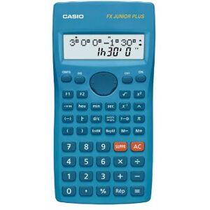 Casio FX Junior Plus Calculatrice scolaire 2 lignes 15 caractères - Publicité