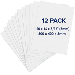 Navy Penguin Carton Plume (Foam Board) 500 x 400 x 5mm – Pack de 12 Plaques – Panneau D’affichage Blanc, Grand, sans Acide, Carton Mousse pour L’art, les Présentations et les Projets Scolaires - Publicité