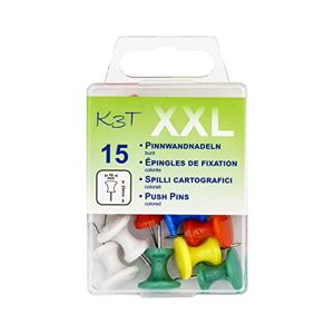 TSI K3T Lot de 15 épingles à épiler XXL Multicolore - Publicité