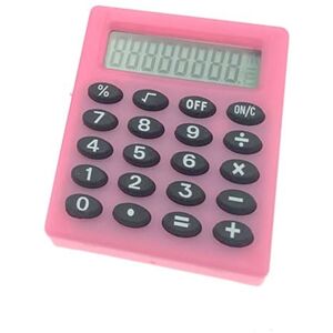 ulafbwur Mini calculatrice électronique, alimentée par piles, portable de haute précision, affichage à 8 chiffres, calculatrice étudiante, fournitures de bureau, calculatrice électronique pour étudiant - Publicité