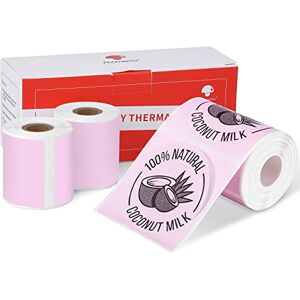 Phomemo Étiquette Autocollante Thermique Pour M110/M120/M200/M220, 50 X 50  Mm, Étiquette De Couleur Dégradé Thermique Pour Code-barres/logo/étiquettes