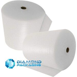 Diamond Packaging Emballage diamant 1 petit rouleau de papier bulle   Taille – 600 mm x 50 m   Assez solide idéal pour déménager - Publicité