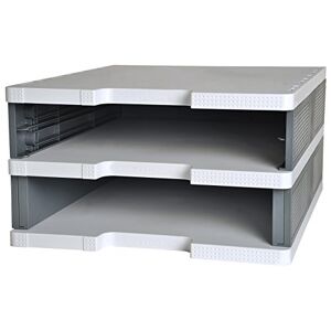 EXACOMPTA Ecoblack Module de classement 33 x 12 x 1,50 cm Gris Souris - Publicité