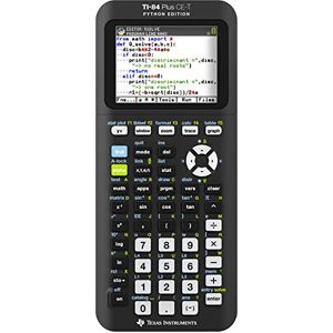 Texas Instruments Texas INS. TI-84 Plus CE-T Python Edition Graphing Calculator - Publicité