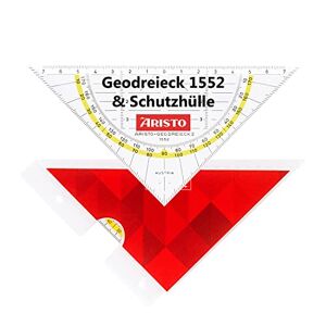Aristo geotec Geo de triangle® Geosaver®, plexiglas®, 160 mm, transparent - Publicité