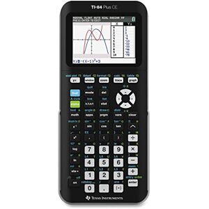 Texas Instruments TI-84 Plus CE Calculatrice Graphique Couleur Noire 19,1 cm - Publicité