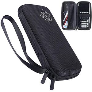 XBERSTAR Coque pour Texas Instruments TI-84 TI-83 Plus CE Graphing calculatrices et bien plus encore – rigide en EVA résistant aux chocs de transport Voyage Sac de rangement noir - Publicité