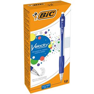 BIC Lot de 12 porte-mine Velocity avec système de pression (3 mine HM 0,5 mm) - Publicité