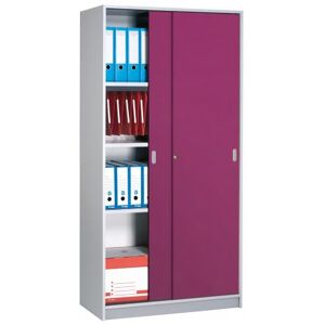 Armoire portes coulissantes couleurs hauteur 180 cm