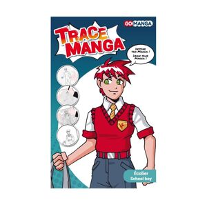 Oz international Pochoir Trace Manga pour apprendre a tracer facilement des personnages Manga 