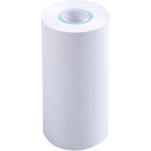 Exacompta Bobine sans mandrin pour machines à calculer 57x25 mm - 1 pli offset extra-blanc 60g/m2. - Blanc - Lot de 30 - Publicité