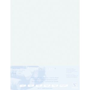 Clairefontaine Pastelmat contrecollé 5F 50x70cm 1 800 microns - Gris clair Bleu clair - Publicité