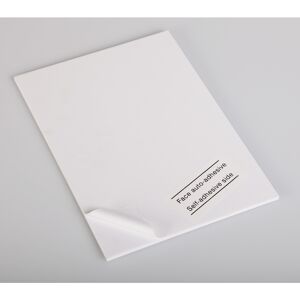 Clairefontaine Carton Mousse adhésif 4 feuilles 50x65cm 10mm - Blanc - Publicité