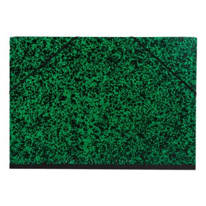 Clairefontaine Carton à dessin Annonay à élastiques 37x52cm - Vert - Lot de 10 - Publicité