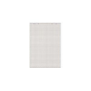 bloc paperboard, 20 feuilles, quadrille / uni - Lot de 5