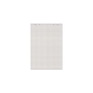 bloc paperboard, 20 feuilles, quadrille, 650 x 980 mm - Lot de 5