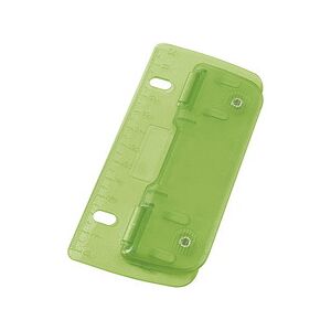 Wedo Perforateur de poche, capacité: 3 feuilles, orange ICE - Lot de 10 Vert - Publicité