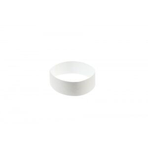 Bracelet en papier indéchirable 25 mm - blanc (lot de 100) - Publicité