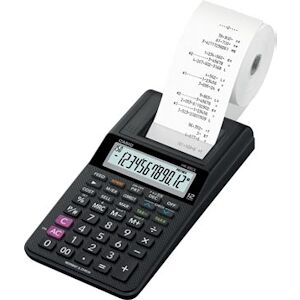 Casio Calculatrice imprimante portable 12 chiffres HR-8 RCE Noire - Publicité