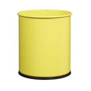 Rossignol Corbeille A Papier Papea 15L Jaune Soufre - 59827 - Rossignol