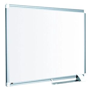 Tableau blanc laqué Maya New Generation - Surface magnétique - Cadre Aluminium - L.180 x H.90 cm