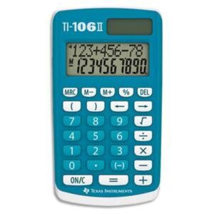 Packdiscount Calculatrice 4 opérations pour classes primaires TI-106II - Publicité