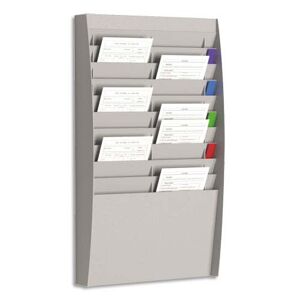 Packdiscount PAPERFLOW Trieur verticale à 20 cases A4, coloris gris. Dim. L54,4 x H86,5 x P10,6 cm - Publicité