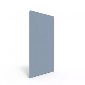 Cloison acoustique auto-portante en tissu Edge Floor, Couleur Blue Dolphin YA302 - Bleu clair, Taille L80 x H150 cm, Palete Blanc