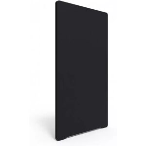 Cloison acoustique auto-portante en tissu Edge Floor, Couleur Black Molly YA319 - Noir, Taille L80 x H180 cm, Palete Noir