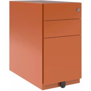 Caisson de bureau Note Mobile -  3 tiroirs, largeur 30 cm, Couleur Bisley Orange - Publicité