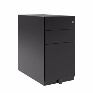 Bisley Caisson de bureau Note Mobile -  3 tiroirs, largeur 30 cm, Couleur Black - Publicité