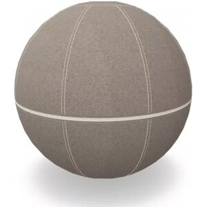 Yoga ball pour bureau ergonomique Office Ballz - Götessons, Taille Ø - 55 cm, Couleur du tissu et couleur de la fermeture eclair 103 Mica 2497-64183- Offwhite